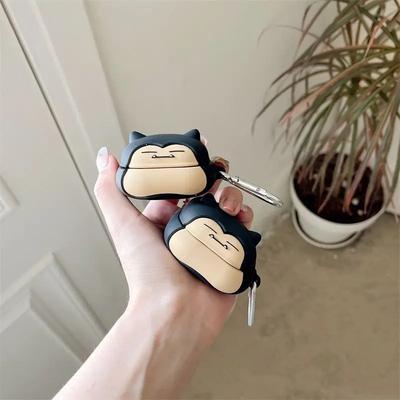 Für Samsung Galaxy Buds 2 Pro Hülle, Pokemon Relaxo Silikon Stoßfeste Kopfhörerabdeckung Für Galaxy Buds FE/Pro/2 Pro/Live Kids