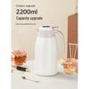 Stainless Steel Thermos Flask - Large Capacity Hot Water Bottle for Home Use