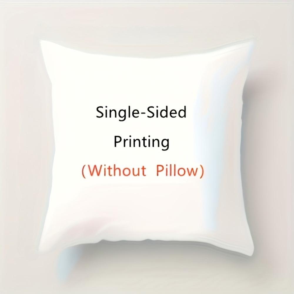 Van Gogh Inspiration Art Town digital printing pillow cover Short plush Suitable living rooms bedrooms sofas throw cushion cover