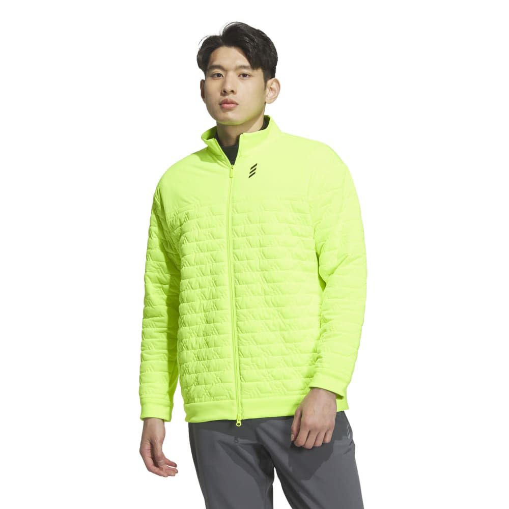 

Golf Jacket Code Chaos Thermal Insulation BOS Logo Quilt Jacket Lucid Lemon [Adidas Golf] WIND.RDY Men s