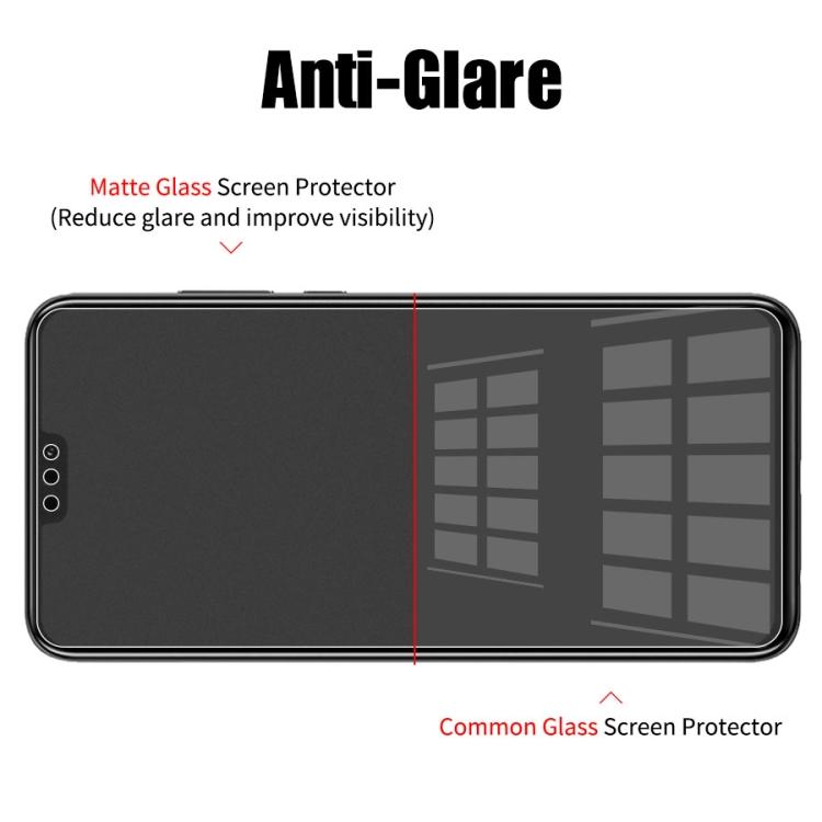 Non-Full Matte Frosted Tempered Glass Film for Galaxy A70