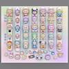 3D Silicone Relief Mold Kawaii Cartoon Labubu Nail Art Mold Diy Design Manicure Template Carving Nail Art Decoration Accessories