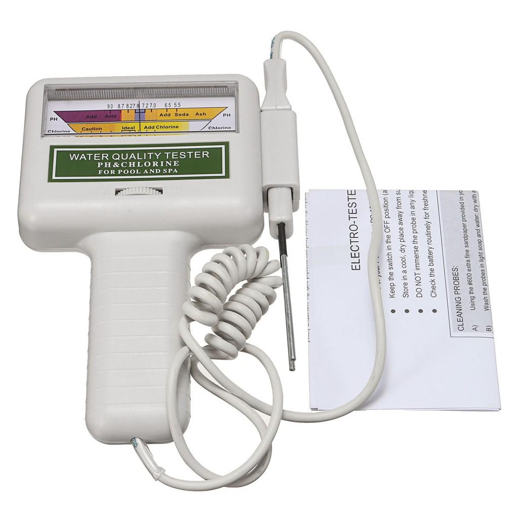 Portable Water Quality Analyzer PC101 PH CL2 Chlorine Tester Level Meter PH Tester for Swimming Pool Spa Monitor New
