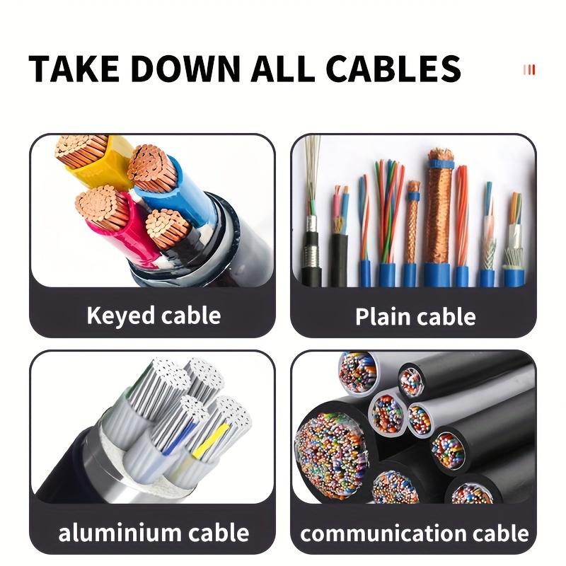 Nsulated Ratcheting Cable Cutters Wire Pliers Heavy Duty Wire Cutters for Multi-Strand Aluminum & Copper Cables