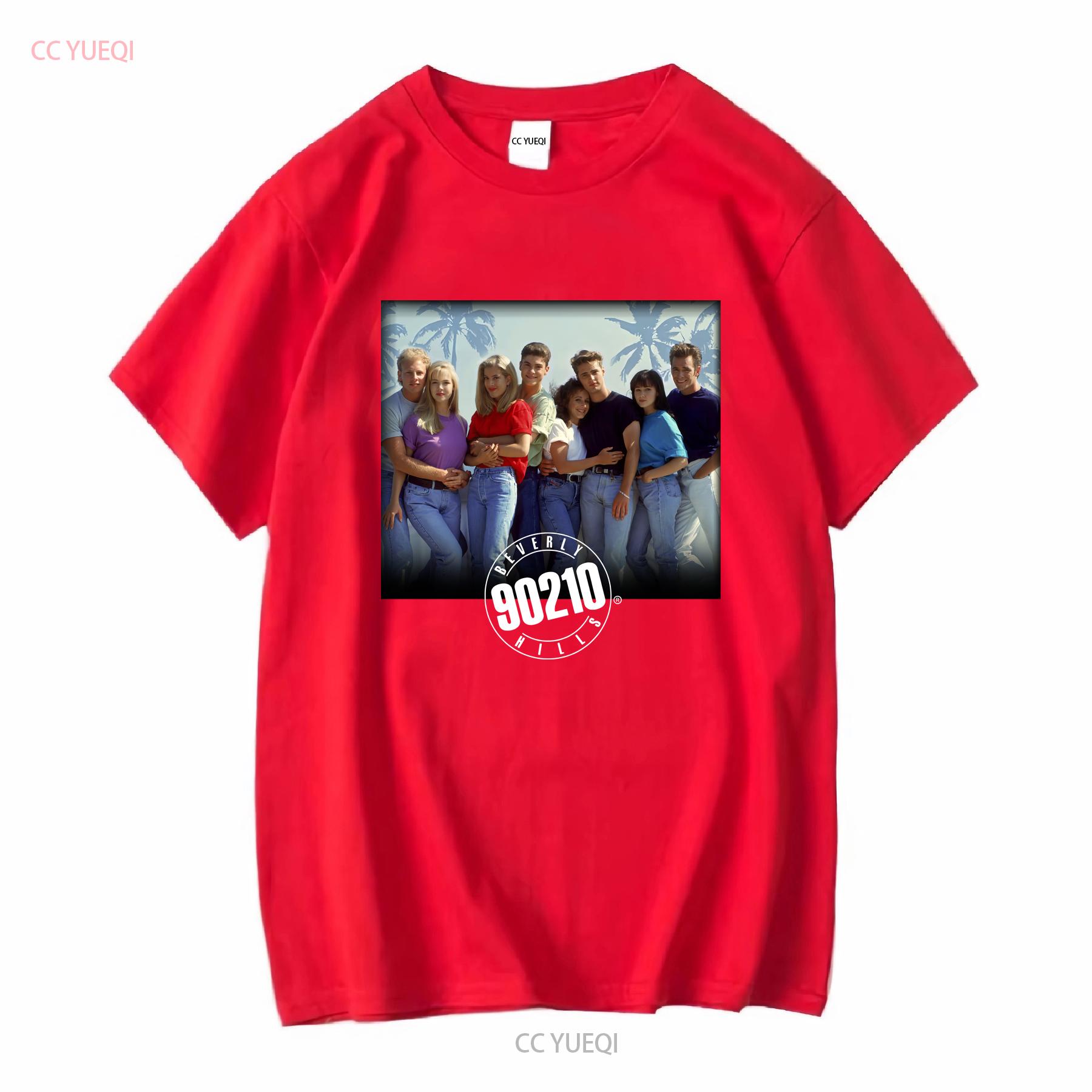 Хлопковая футболка Beverly Hills 90210 Сериал Ситком Брэндон Бренда Уолш винтажная стираная унисекс стильная дышащая S