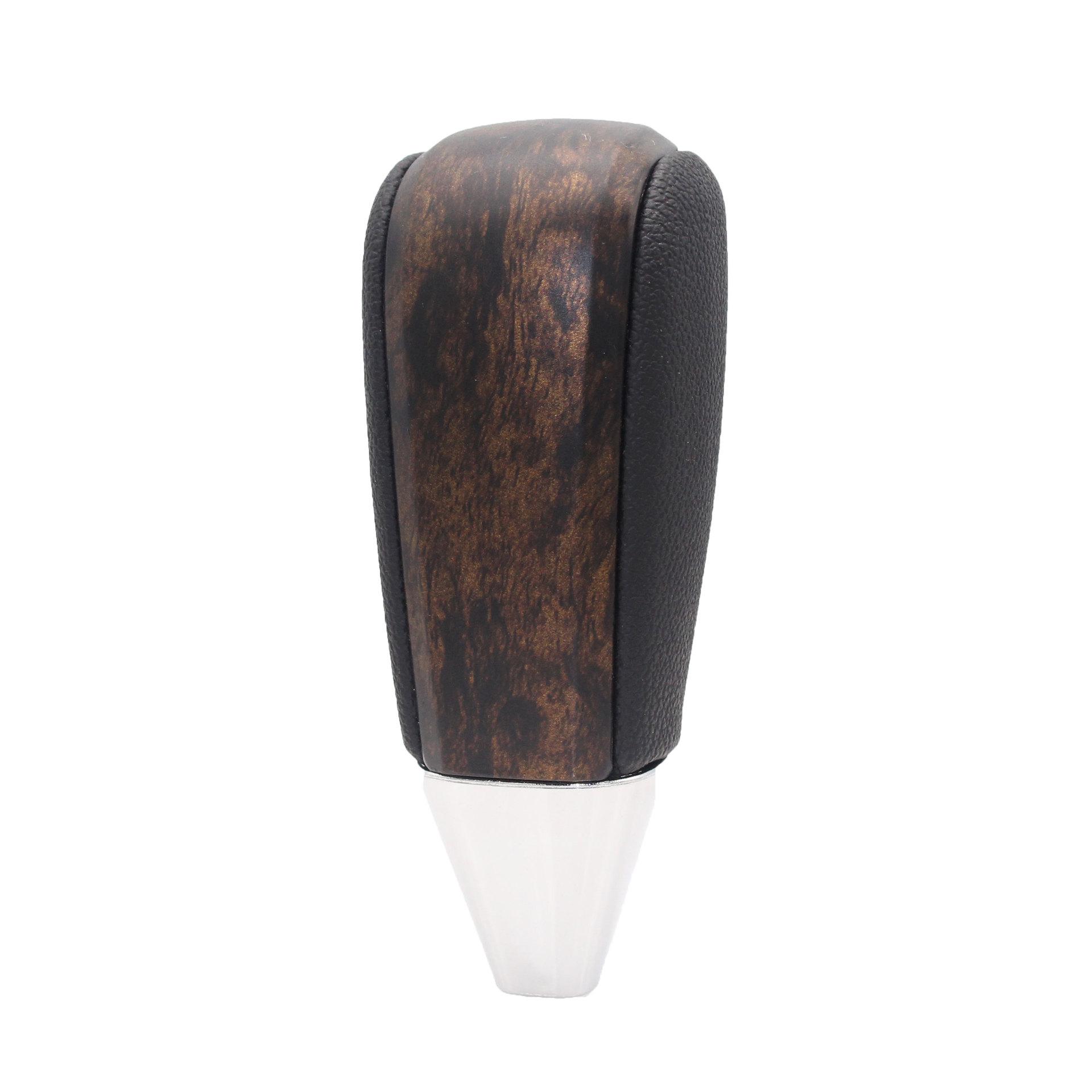 

Gear Shift Knob for Toyota Prado Land Cruiser with 8mm Thread Black Wood Grain чорний