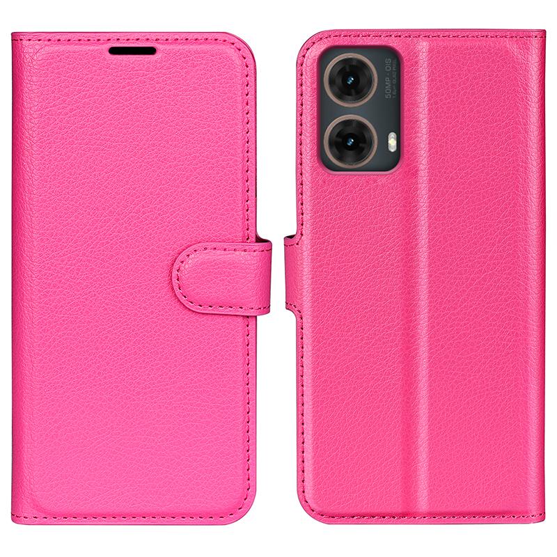 For Motorola Moto G85 5G/S50 Neo 5G Wallet Phone Case Litchi Texture Leather Flip Cover