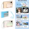Portable Digital Camera 1080P 48MP Retro CCD Card Machine Memory Card Transmission Supported for Students Kids