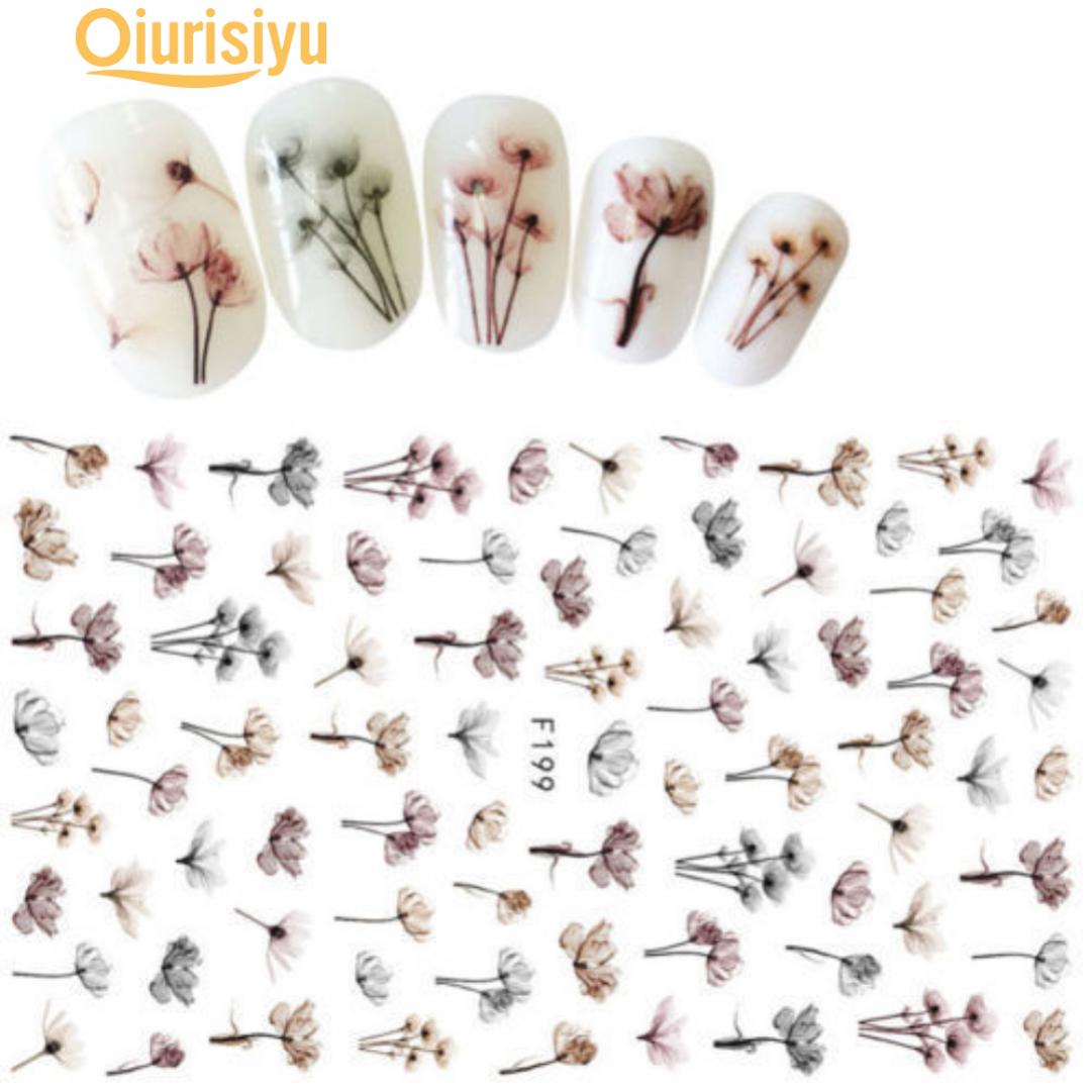 

Клейка наклейка для нігтів DIY 3D квітка Данделі для манікюру