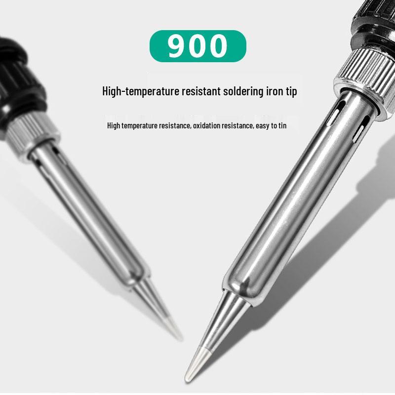 80W Digital Display Adjustable Temperature Soldering Iron for Household Use - Internal Heating & Constant Temperature.