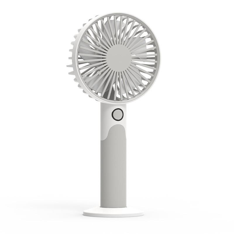 Handheld Fan Usb Rechargeable Portable Desktop Fan With Six Speed Levels For Outdoor Use