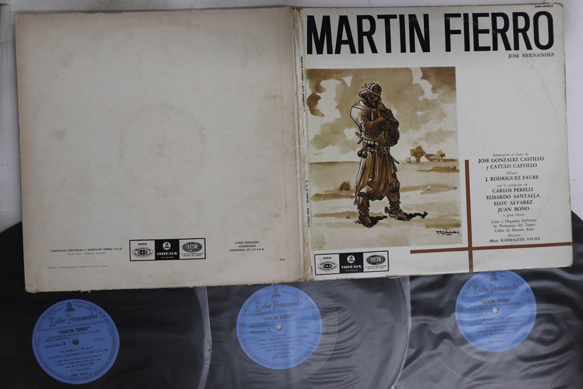 

LP Пластинка ХОР ТЕАТРА КОЛОН ТЕАТР КОЛОН Martin Fierro DMO55508 ODEON Аргентина КантриФолк Б/У