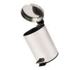 3L Household Stainless Steel Step Pedal Trash Can Dustbin Rubbish Garbage Bin Container