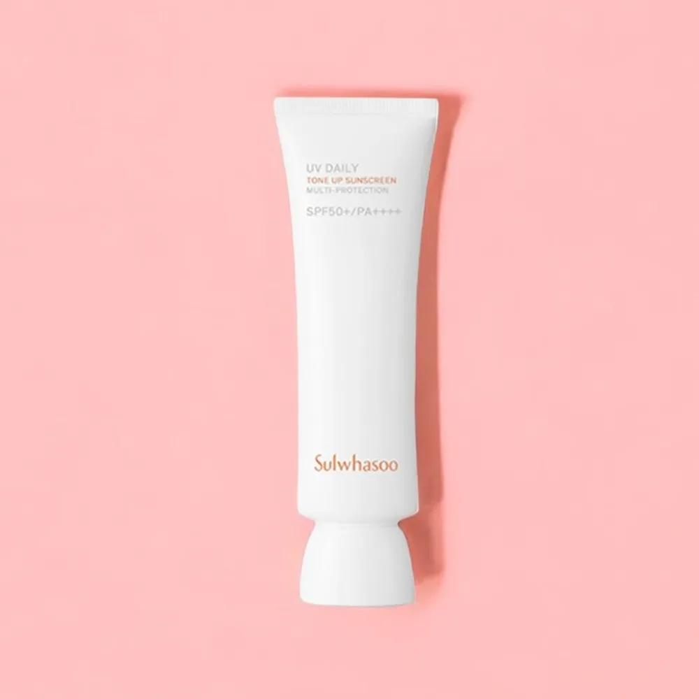 Sulwhasoo Sangbaek Солнцезащитный крем с эффектом выравнивания тона 50 мл