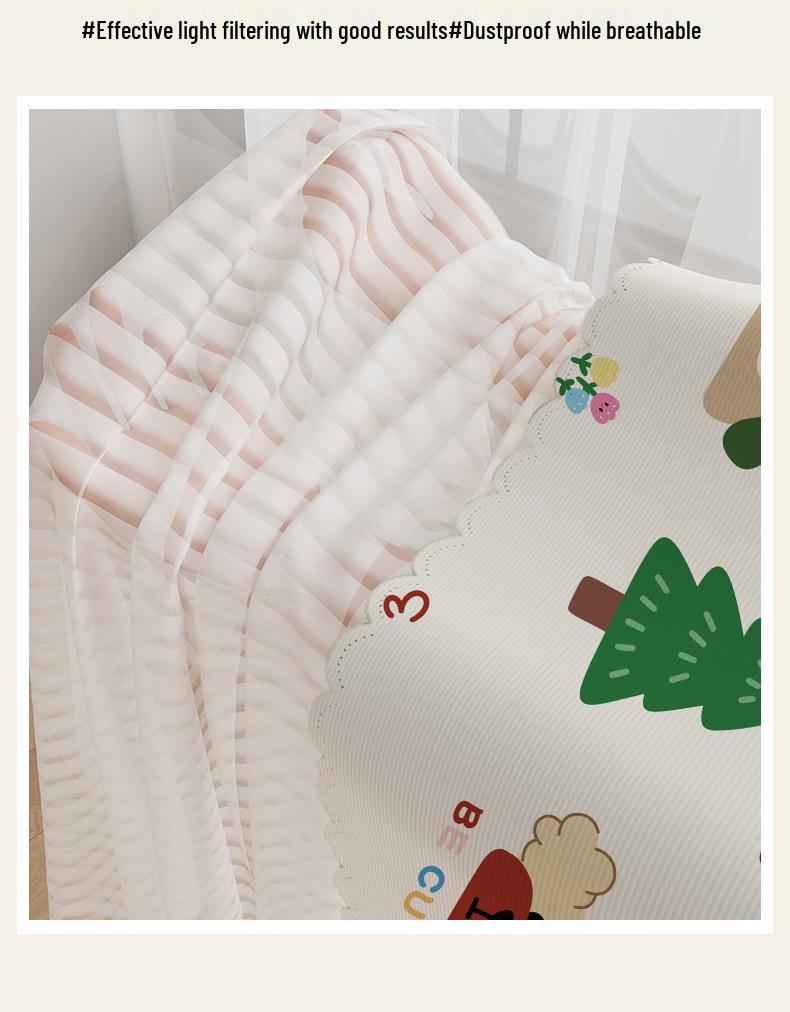 Punch-Free Shading Curtain: Dustproof Cover for Cabinets, Wardrobes, and Bookcases