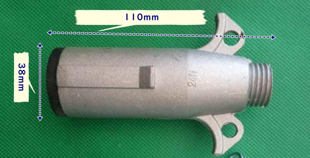 JSTwig 7 Pole Trailer 7 Pin Electrode Wiring Coupler Connector Hitch Socket Set Trailer Plug Vehicle Side Trailer Side (01)