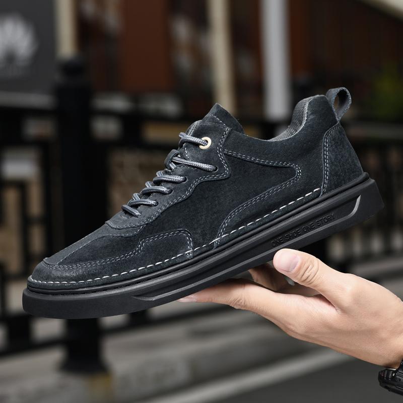 

Модные горячие продажи модные классические повседневные туфли ручной работы из кожи в стиле ретро для мужчин удобные повседневные туфли из кожи мокасины с мягкой подошвой для вождения 45