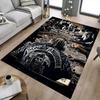 1pc Sons of Anarchy Themed Office Carpet Chair Mats - Durable Polyester Rug for Home Theater, Office, Dorm Room Decor - tA13