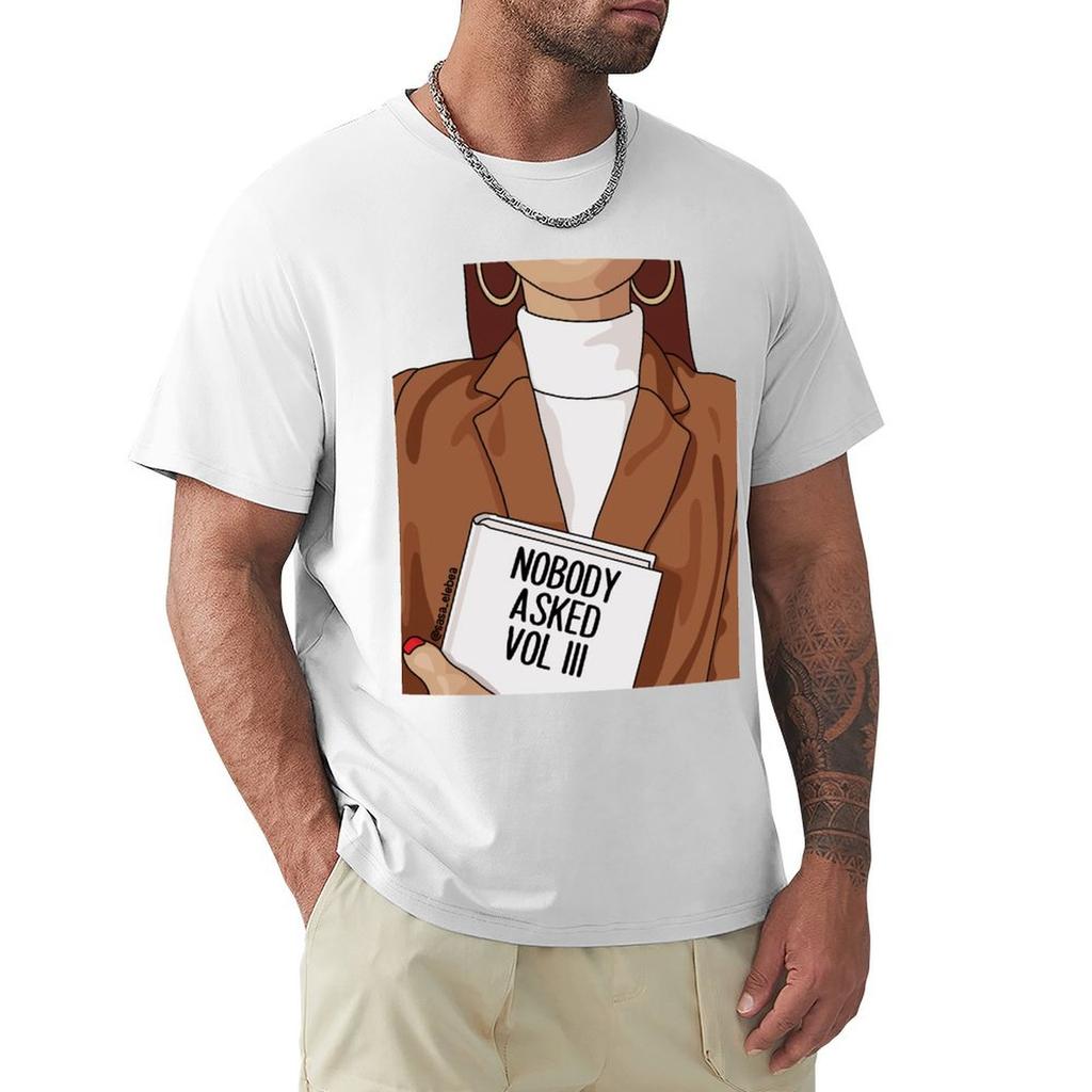 Nobody Asked by Sasa Elebea TShirt Funny T Shirts Dark Humor TShirt