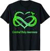 Cerebral Palsy Warrior CP Awareness Heart Gift Unisex T-Shirt