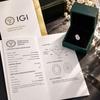 Luxuriant Lab Grown Diamond SI 1.50 ctw Solitaire Ring in 18K gold , 14K gold, 9K gold, Platinum fine jewelry for women wedding ring gift
