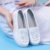 Women's Spring/Autumn Nurse Shoes - Thick, Soft, Comfortable, Breathable, Hollowed Out, Ideal for Medical and Healthcare Work