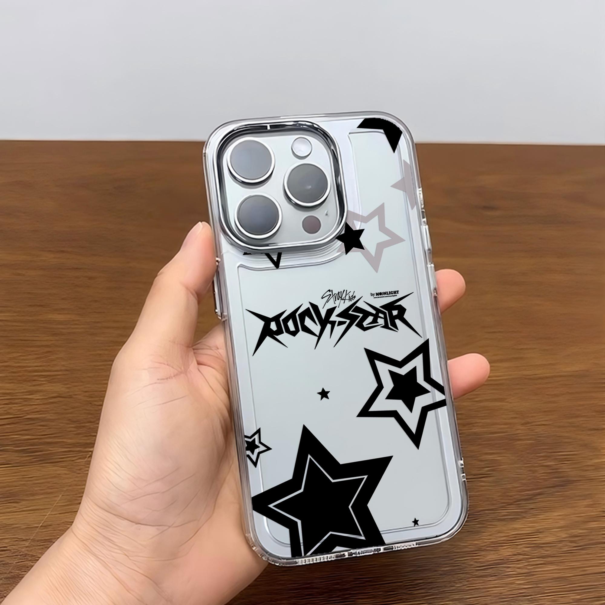 Чехол для телефона Rock Stars для Samsung Galaxy S25 S24 S23 S22 S21 S20 Note20 FE Ultra Edge Plus 4G 5G S-Strays Прозрачный Чехол для Детей Samsung S25 5G