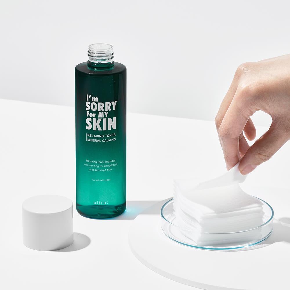 I'M SORRY For MY SKIN Relaxing Toner Soothing Hydrating 200ml Facial Care