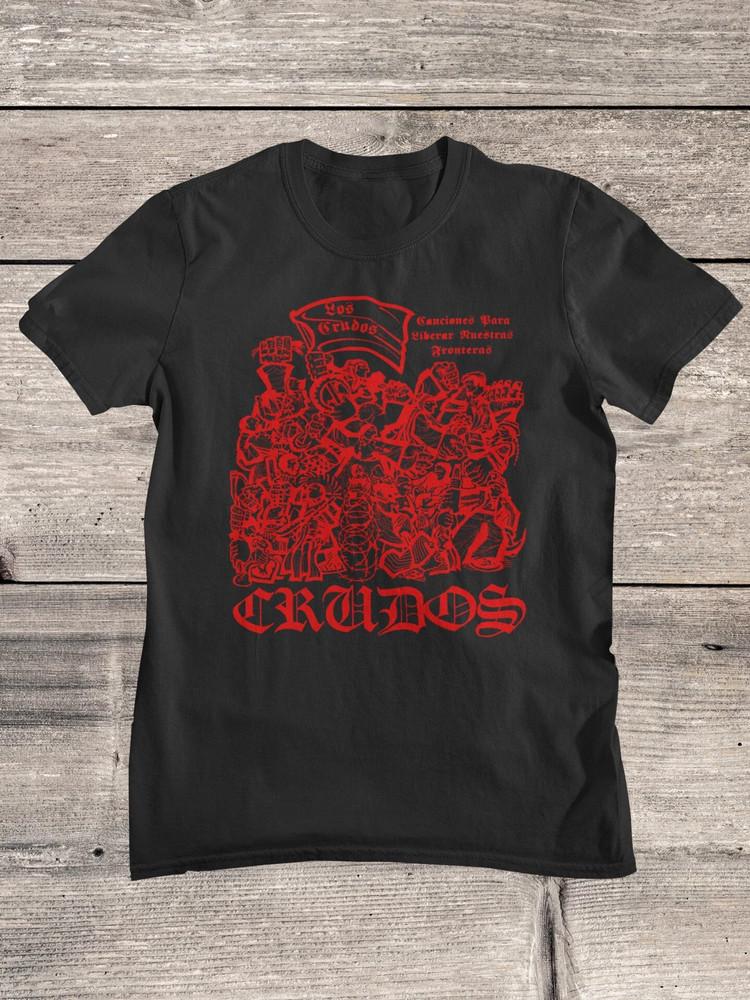Rare LOS CRUDOS Bane Member Black unisex shirt S-234XL Unisex T-Shirt