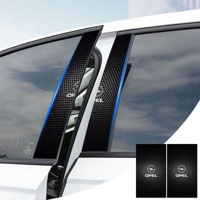 Car B Pillar Stickers Door Pillar Decoration Car Accessories For Corsa Insignia Karl Astra Crossland X Mokka Combo Cascada