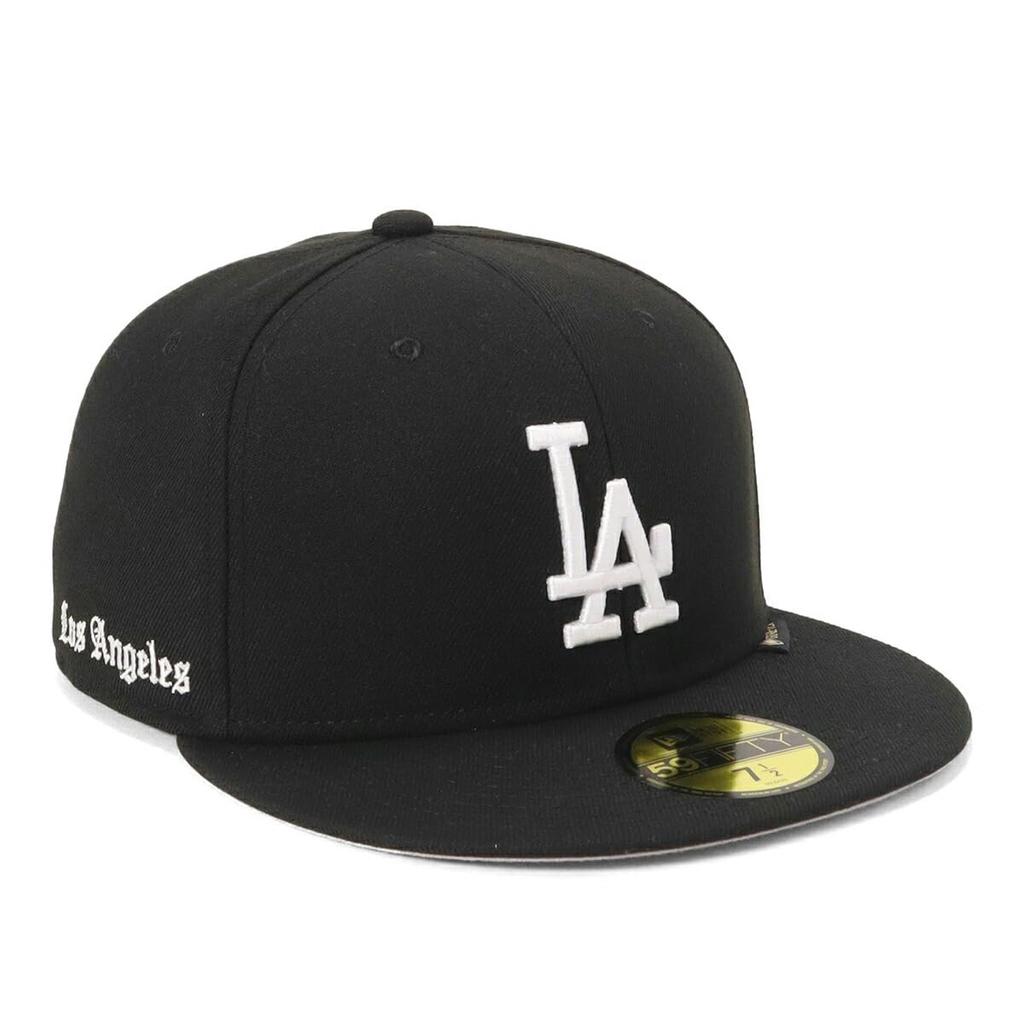 New Era 59FIFTY MLB LA Black Size 7 MLB Los Dod NER36C4565 Gore-Tex Cap, 1/2, 5950, Gore-Tex Black, 14457396,