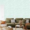 Delicate leaves wallpaper in retro style for living room and bedroom 50x1000