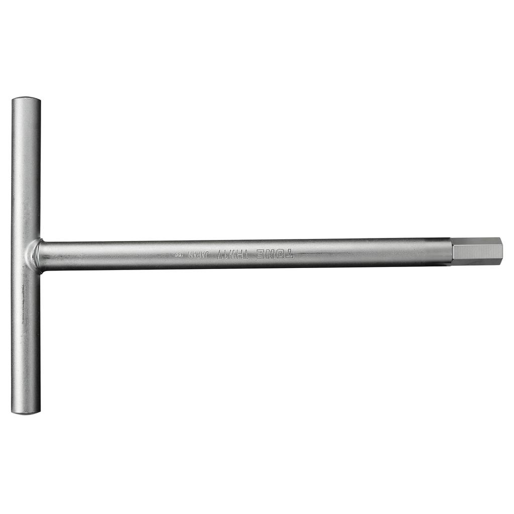 TONE hexagon wrench 17mm jaw opening T-type THW-17,