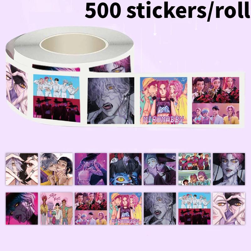 Demon Hunters Kpop Graffiti Sticker Card Roll Stickers Diy Water Decoration Cup