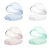 Premium Clear Pacifier Storage Case - BPA-Free Transparent Travel Soother Holder with Secure Lock Lid, Baby Essential Organizer
