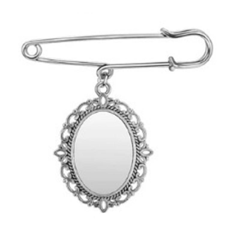 Classical Photo Holder Brooch Suitable for Clothing Suit Shirt Scarf Hat Bags