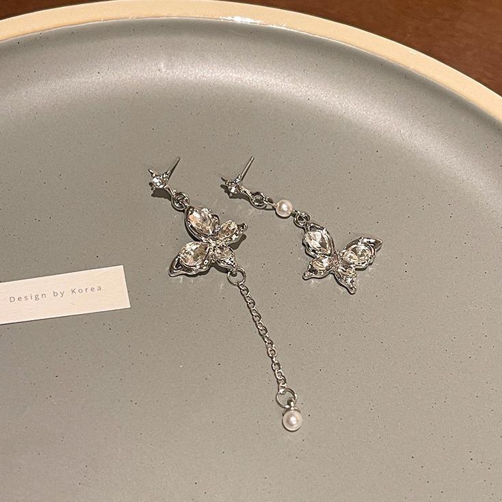 

Элегантные асимметричные серьги-кисточки в виде бабочек 2024 года для женщин – легкий роскошный летний стиль