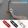 4Pcs Luminous Car Door Bumper Rubber Anti-collision Stickers For Renault DACIA PScenic Loguna Twingo Symbol Fluence Espace Clio