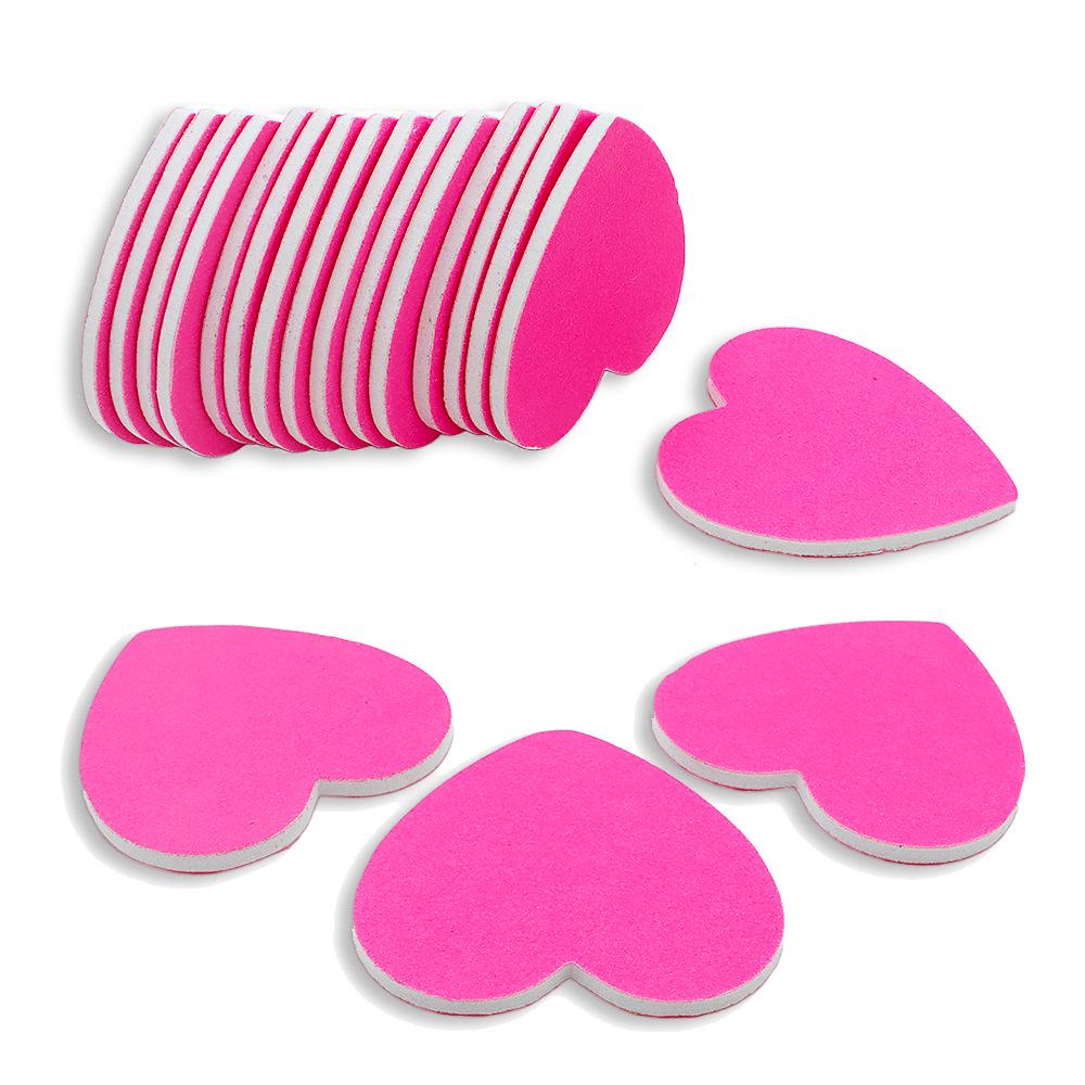 Mini Heart Two-Sided Nail File with Toolkit