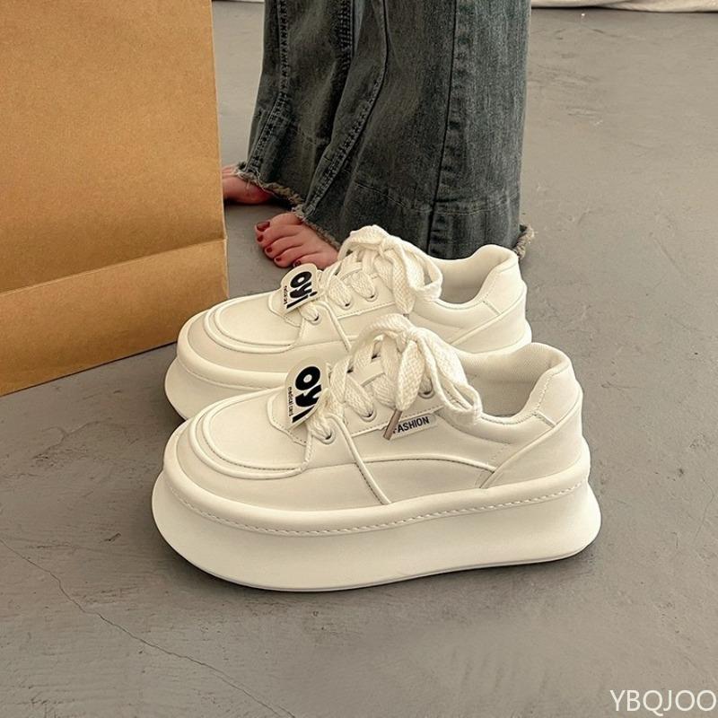 Spring new Fashionable versatile Women Heighten Shoes Casual comfortable Sneakers Trend Comfortable Platform Vulcanized Shoes
