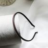 Headband Anti-Slip Plastic Thin Hair Hoop with Curved Design Stable Fit No Pressure Makeup Hair Hoop Hair Accessory