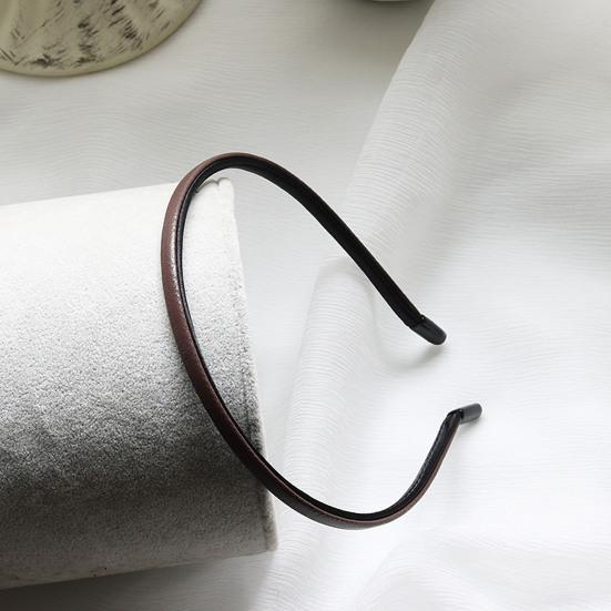 Headband Anti-Slip Plastic Thin Hair Hoop with Curved Design Stable Fit No Pressure Makeup Hair Hoop Hair Accessory