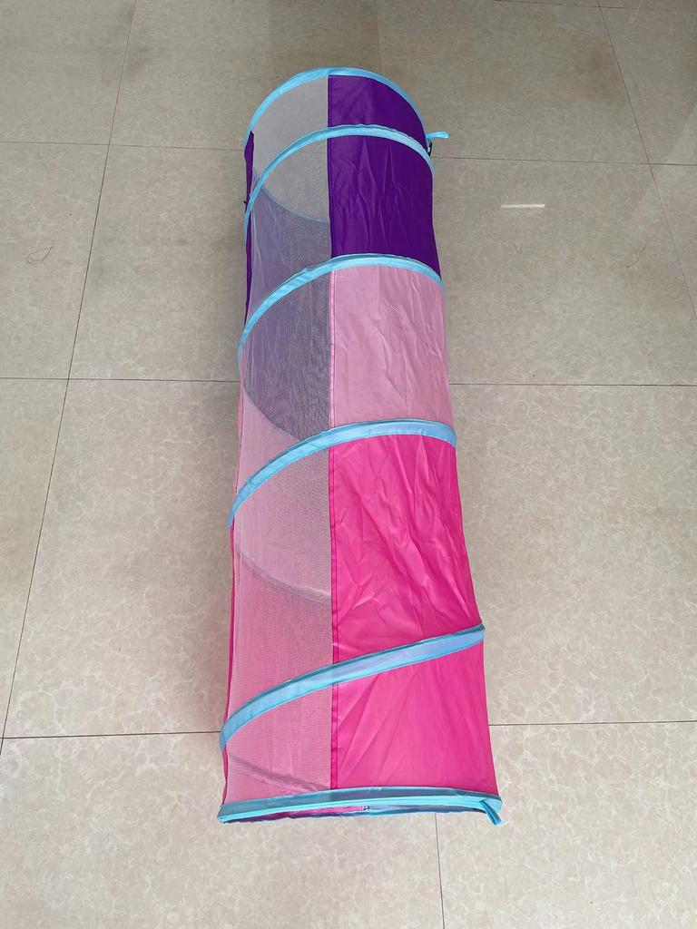 Indoor Kids' Play Tent with Crawl Tunnel for Sensory Integration