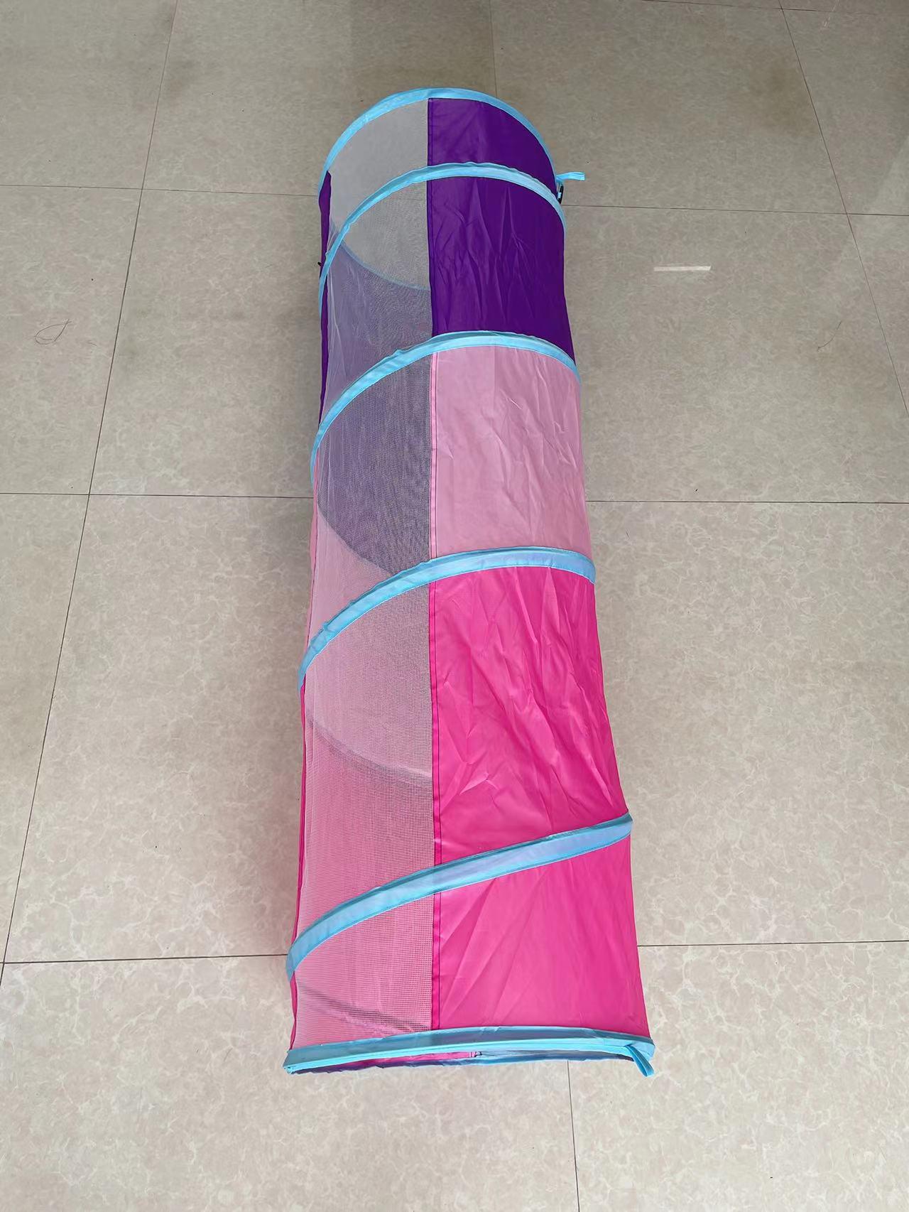 

Indoor Kids Play Tent with Crawl Tunnel for Sensory Integration