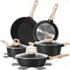 Wutuo Non-stick Maifan Stone Cookware Set