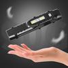 eDC flashlight,rechargeable lED flat flashlight w/Clip & digital display,Pocket flashlight for camping emergency