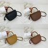 Trendy Street Style Saddle Bag For Women Fashionable 2023 Summer Pu Handbag