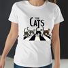 The Cat Lady Graphic T Shirts Unisex Funny for Cat Lovers T Shirt Summer Clothes Shirts Fashion Casual Short Sleeve Tees Shirts