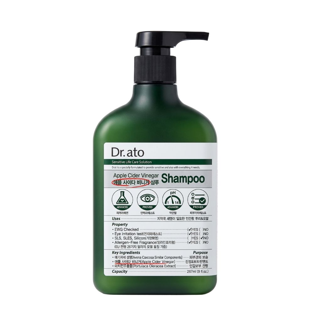 Dr.ATO Apple Cider Vinegar Shampoo 267ml