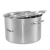 Medium Catering Pot With Lid Mega-M Standard 24L Dia. 36 Cm X H 24 Cm N